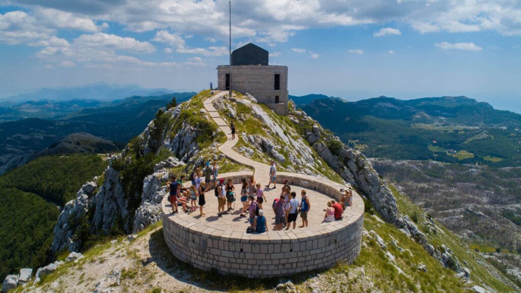 Great Montenegro Tour — serpentine roads above Kotor